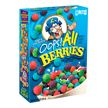 i dont remember captain crunch oops all berries come out